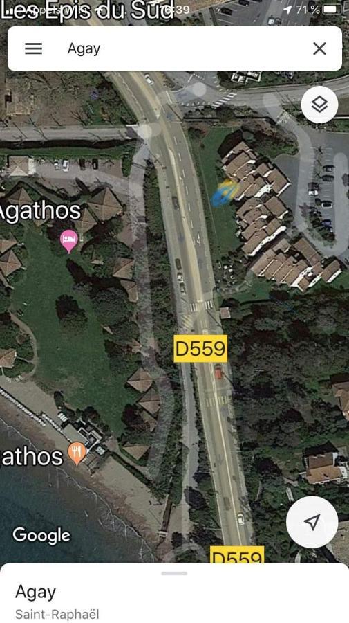 Agay Le Pti Bonheur 60M2 Rez De Jardin, En Bord De Mer Saint-Raphael  Ngoại thất bức ảnh