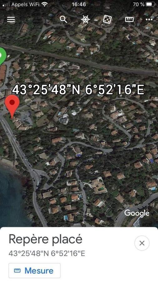 Agay Le Pti Bonheur 60M2 Rez De Jardin, En Bord De Mer Saint-Raphael  Ngoại thất bức ảnh
