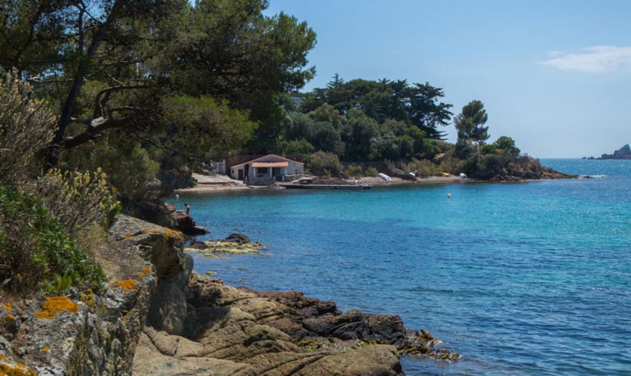 Agay Le Pti Bonheur 60M2 Rez De Jardin, En Bord De Mer Saint-Raphael  Ngoại thất bức ảnh